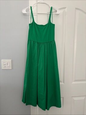 Old Navy Emerald Green Midi Sundress